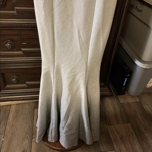 Bailey Blue Ambre Mermaid Evening Dress with all over Sparkle Size XS